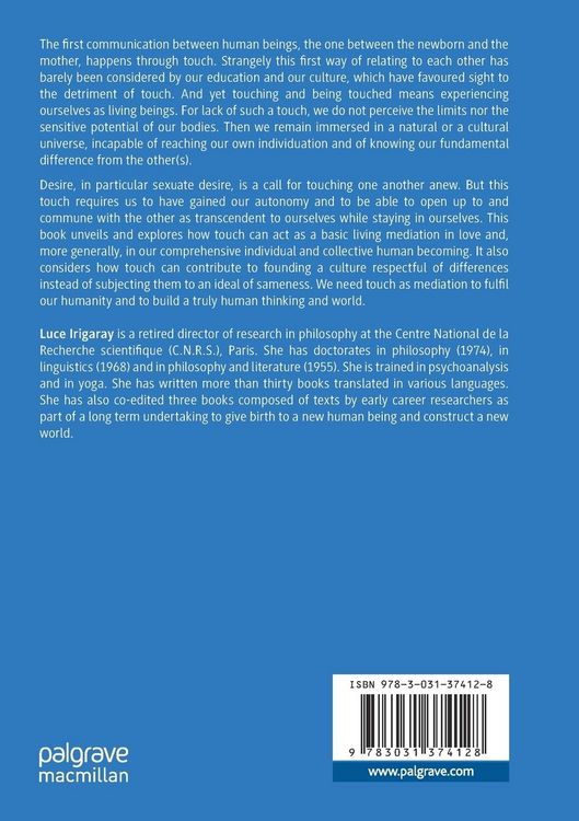 Produktbild: The Mediation of Touch