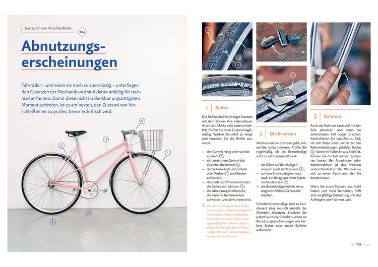 Produktbild: Das Fahrradbuch. Auswahl, Ausr&uuml;stung, Pflege, Reparatur, Wartung, Technik, Anschaffung, Ausstattung und Zubeh&ouml;r