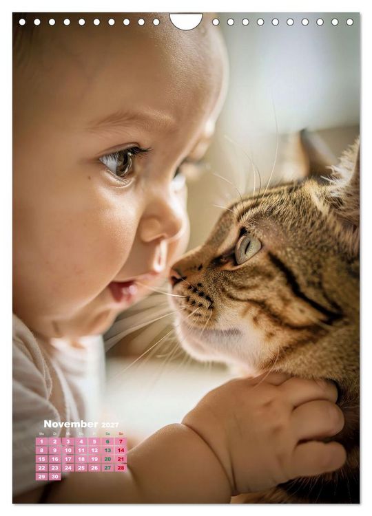 Produktbild: Gl&uuml;ckliche Babys (Wandkalender 2027 DIN A4 hoch), CALVENDO Monatskalender