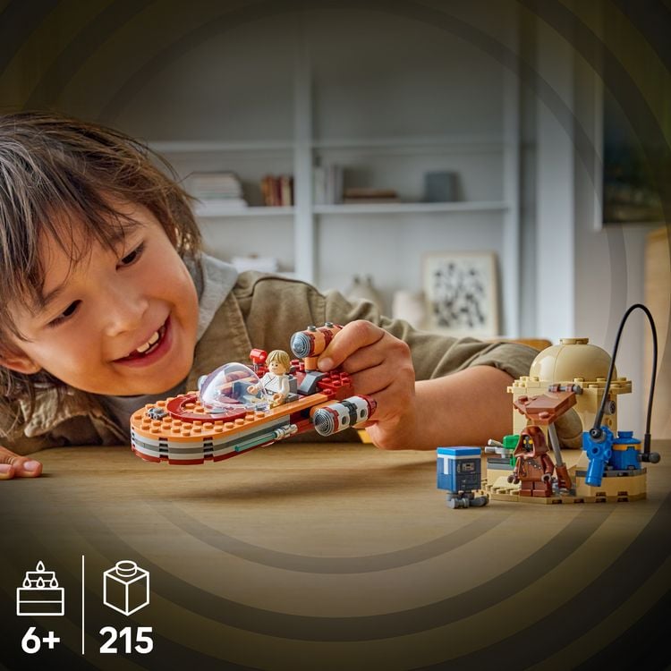 Produktbild: LEGO Star Wars 75420 SMART Play: Lukes Landspeeder, Spielzeug ab 6 Jahre