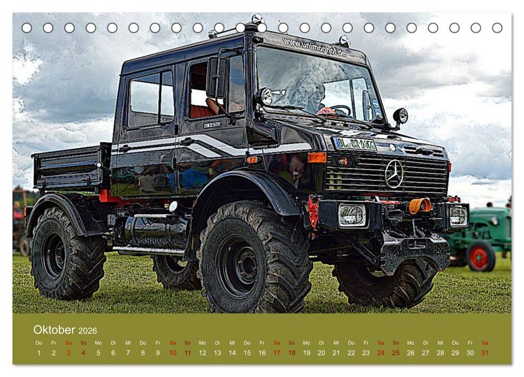 Produktbild: Ein Mythos mit Stern - das Universalmotorger&auml;t (Tischkalender 2026 DIN A5 quer), CALVENDO Monatskalender