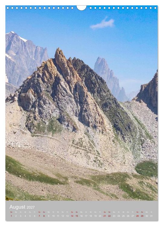 Produktbild: Tour du Mont Blanc (Wandkalender 2027 DIN A3 hoch), CALVENDO Monatskalender