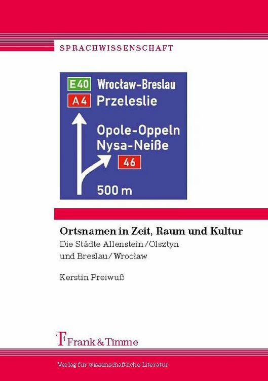 Produktbild: Ortsnamen in Zeit, Raum und Kultur