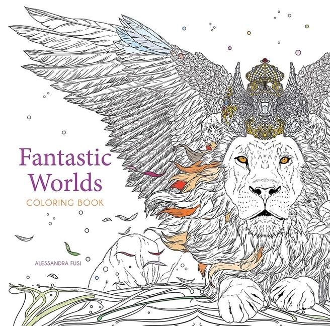 Produktbild: Fantastic Worlds Coloring Book