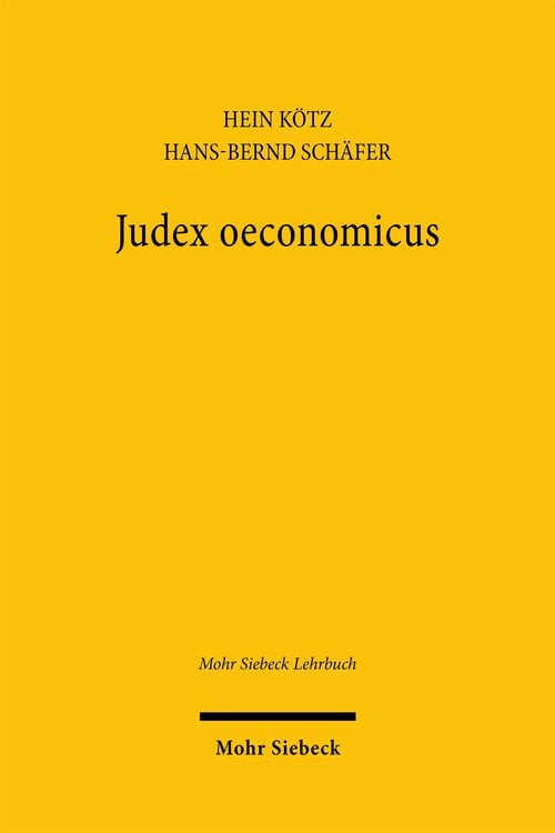 Produktbild: Judex oeconomicus