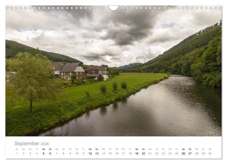 Produktbild: Stadt Plettenberg (Wandkalender 2026 DIN A3 quer), CALVENDO Monatskalender