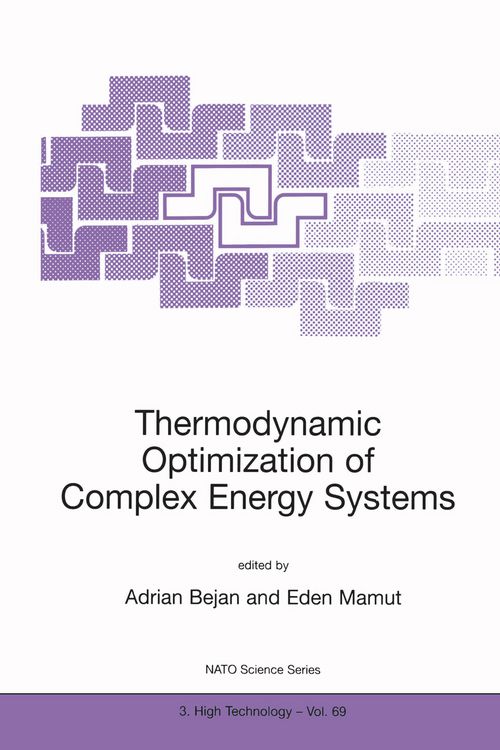 Produktbild: Thermodynamic Optimization of Complex Energy Systems