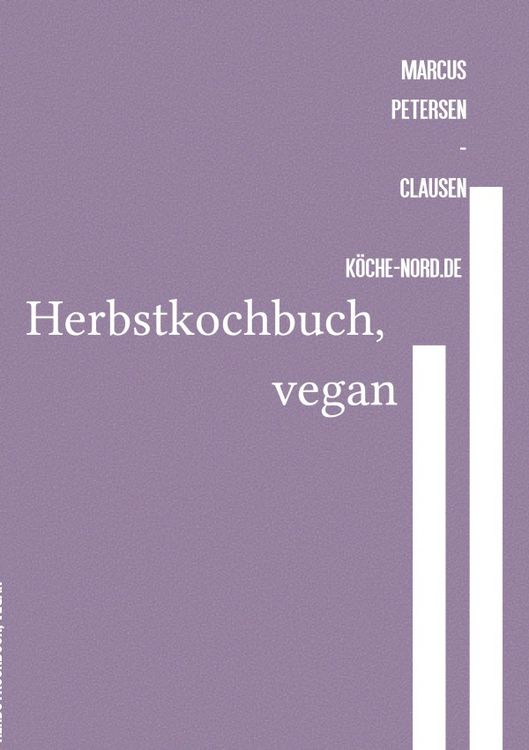 Produktbild: Herbstkochbuch, vegan