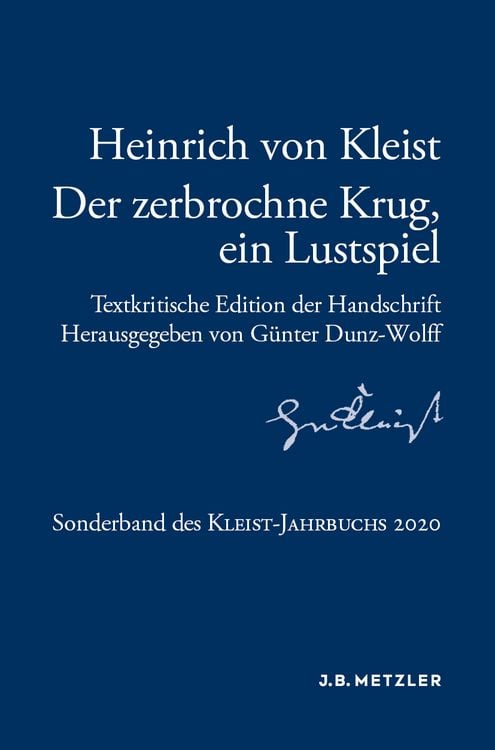 Produktbild: Heinrich von Kleist: Der zerbrochne Krug, ein Lustspiel