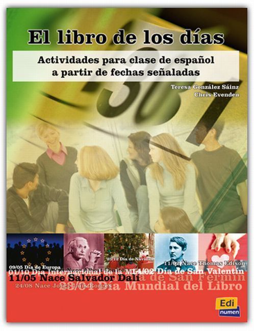 Produktbild: El libro de los d&iacute;as : recursos para la clase de espa&ntilde;ol, actividades para cada d&iacute;a