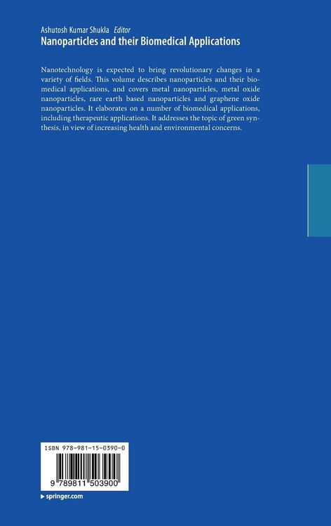 Produktbild: Nanoparticles and their Biomedical Applications