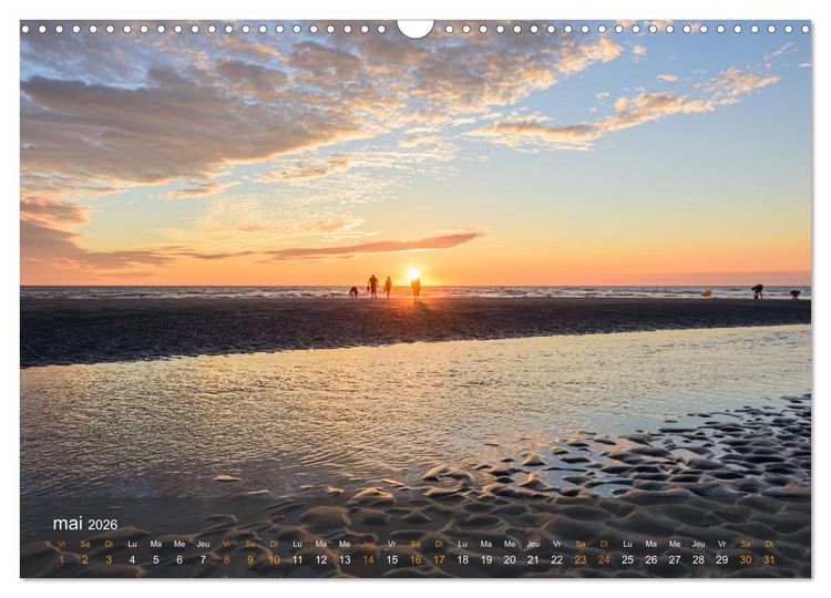 Produktbild: Cayeux-sur-mer en Baie de Somme (Calendrier mural 2026 DIN A3 vertical), CALVENDO calendrier mensuel