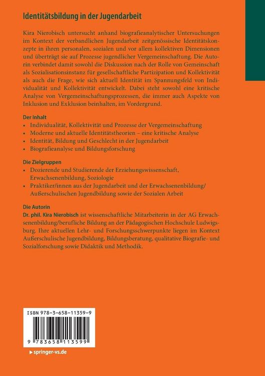 Produktbild: Identitätsbildung in der Jugendarbeit