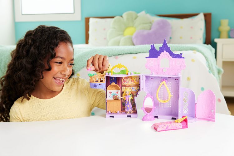 Produktbild: Disney Prinzessin Kleine Puppen Rapunzel Stacking Castle