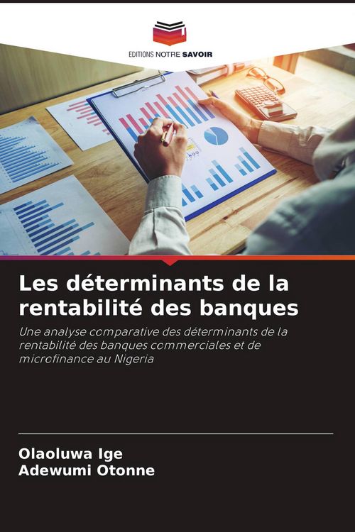 Produktbild: Les d&eacute;terminants de la rentabilit&eacute; des banques