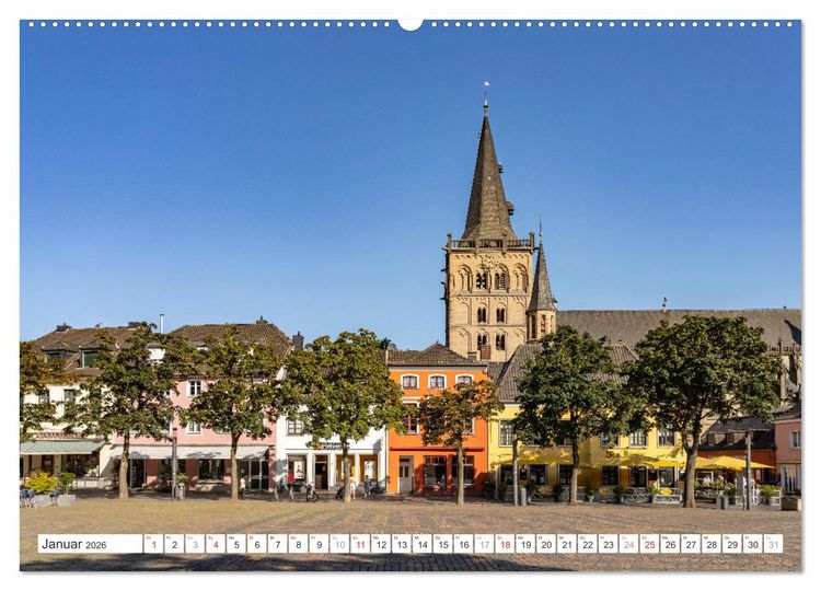 Produktbild: Am Niederrhein - Xanten (Wandkalender 2026 DIN A2 quer), CALVENDO Monatskalender