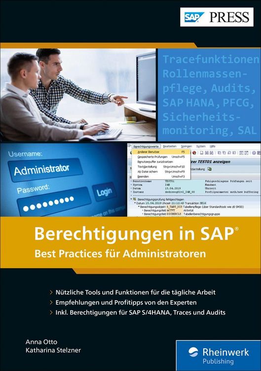 Produktbild: Berechtigungen in SAP