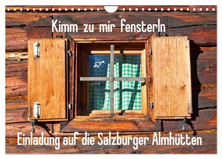 Produktbild: Einladung auf die Salzburger Almh&uuml;tten (Wandkalender 2026 DIN A4 quer), CALVENDO Monatskalender