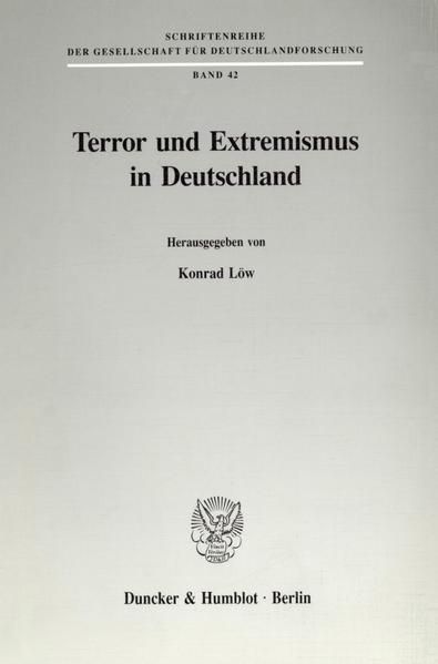 Produktbild: Terror und Extremismus in Deutschland.