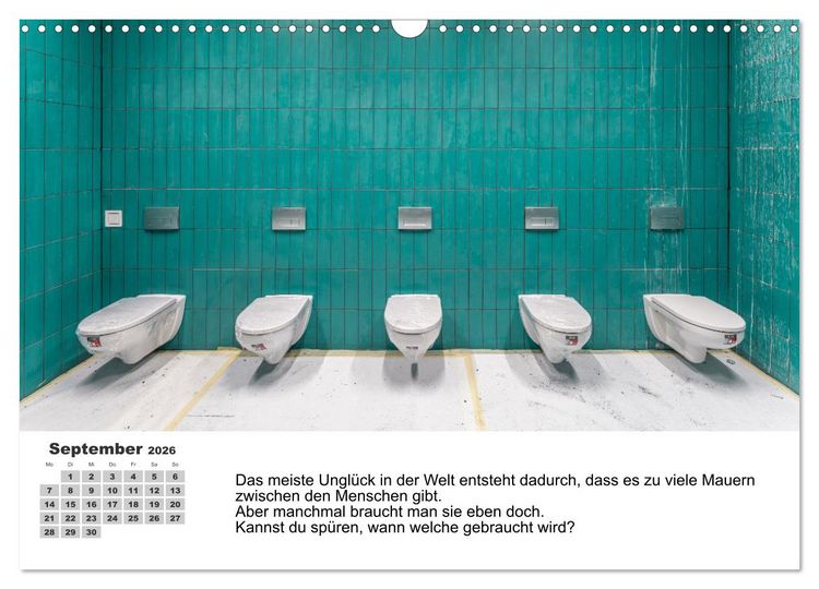 Produktbild: Spiritualit&auml;t in der Bauindustrie (Wandkalender 2026 DIN A3 quer), CALVENDO Monatskalender