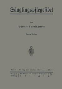 Produktbild: S&auml;uglingspflegefibel