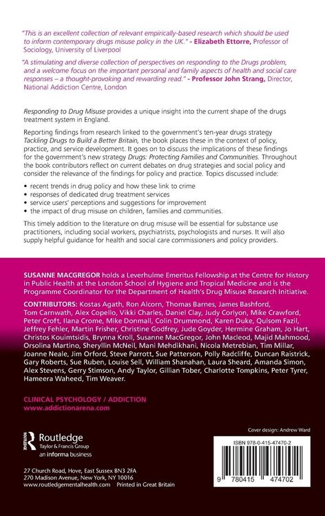 Produktbild: Responding to Drug Misuse