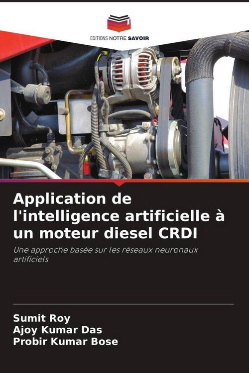 Produktbild: Application de l'intelligence artificielle &agrave; un moteur diesel CRDI