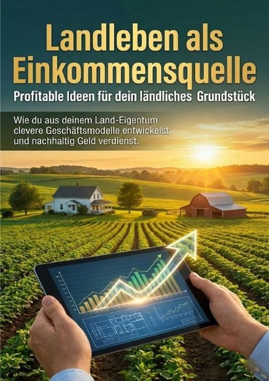 Produktbild: Landleben als Einkommensquelle: Profitable Ideen f&uuml;r dein l&auml;ndliches Grundst&uuml;ck