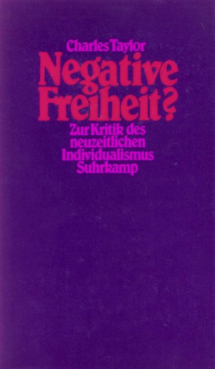 Produktbild: Negative Freiheit?