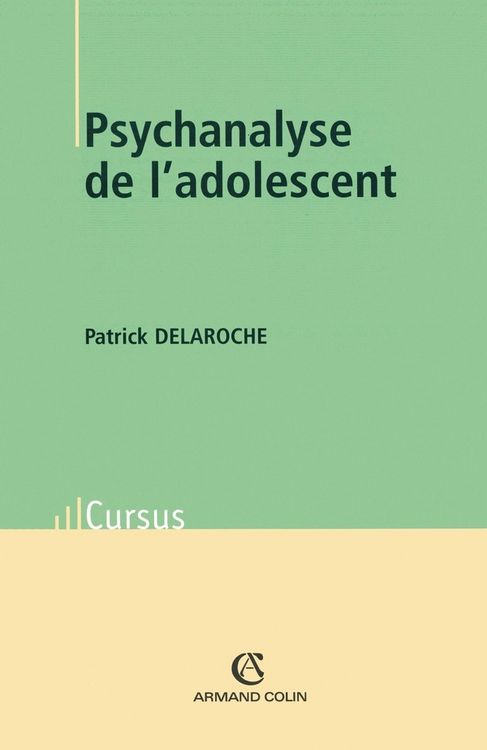 Produktbild: Psychanalyse de l adolescent