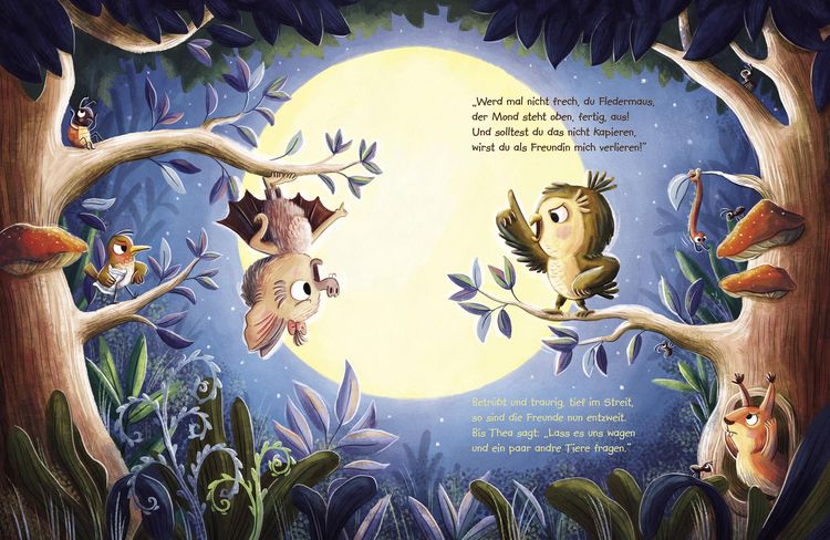 Produktbild: Eule Elli und die Sache mit dem Mond