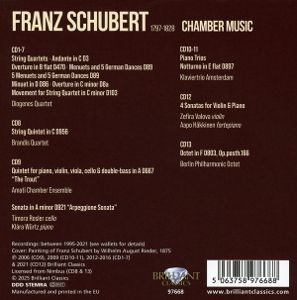 Produktbild: Schubert:Chamber Music