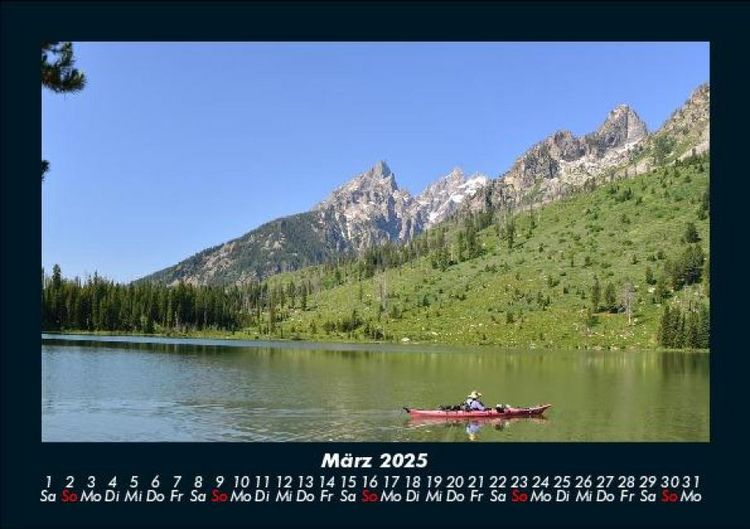 Produktbild: Berge 2025 Fotokalender DIN A5