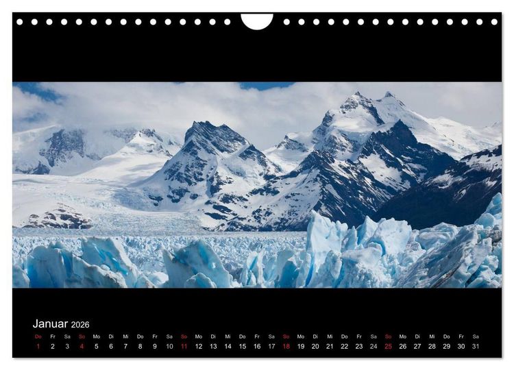 Produktbild: Patagonien - Ungez&auml;hmtes Land (Wandkalender 2026 DIN A4 quer), CALVENDO Monatskalender