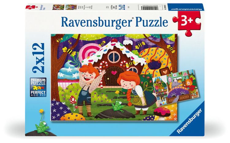 Ravensburger Kinderpuzzle 05578 - Film ab! - 2x24 Teile Disney Puzzle für Kinder ab 4 Jahren - - Dussmann - Das