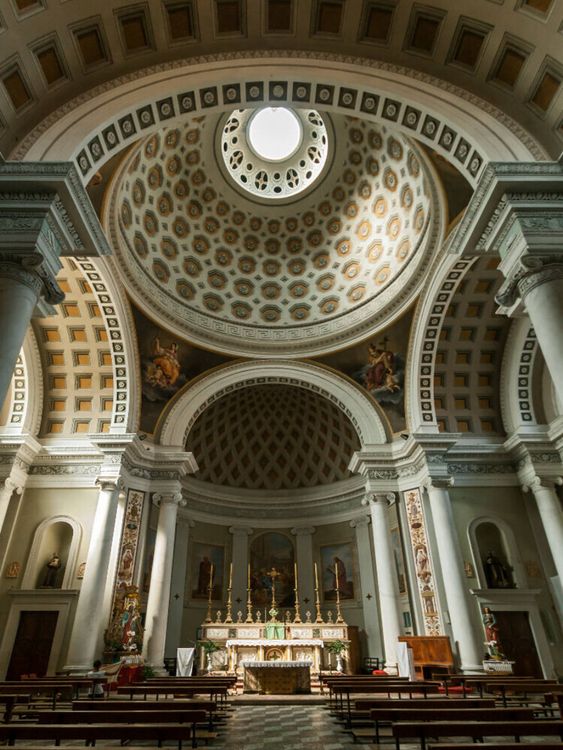 Produktbild: CALVENDO Puzzle Castiglione del Lago - Chiesa di Santa Maria Maddalena | 1000 Teile Lege-Gr&ouml;&szlig;e 64x48cm Foto-Puzzle f&uuml;r gl&uuml;ckliche Stunden
