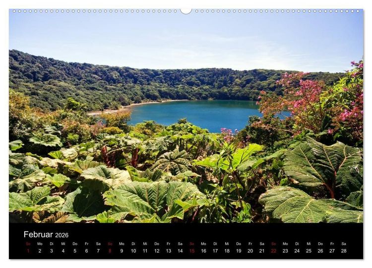 Produktbild: Costa Rica - Regenwald und Vulkane (Wandkalender 2026 DIN A2 quer), CALVENDO Monatskalender