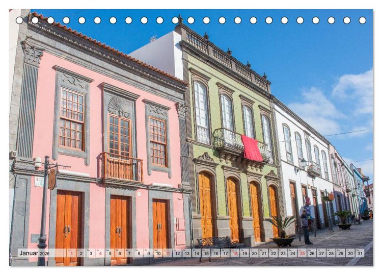 Produktbild: Gran Canaria - Die vielseitige Kanareninsel (Tischkalender 2026 DIN A5 quer), CALVENDO Monatskalender
