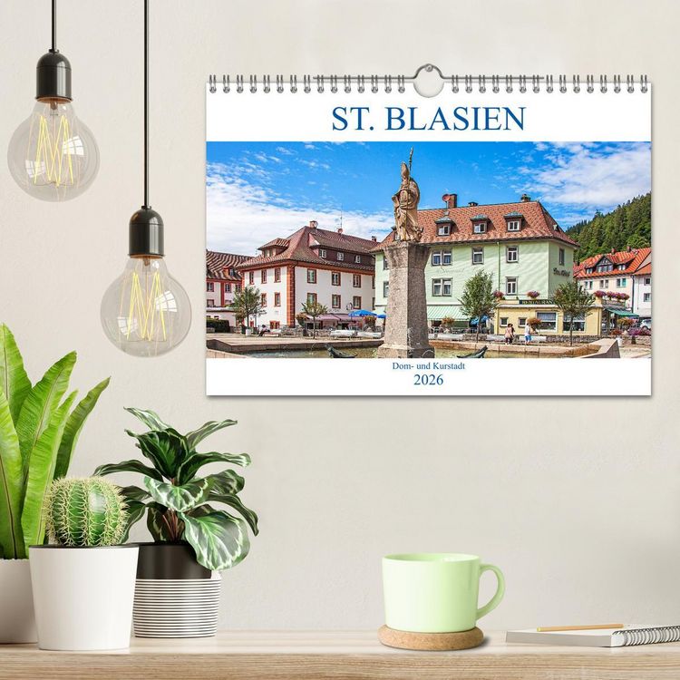 Produktbild: St. Blasien - Dom- und Kurstadt (Wandkalender 2026 DIN A4 quer), CALVENDO Monatskalender