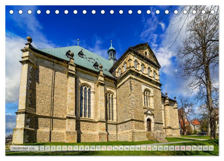 Produktbild: Clausthal Zellerfeld Impressionen (Tischkalender 2026 DIN A5 quer), CALVENDO Monatskalender