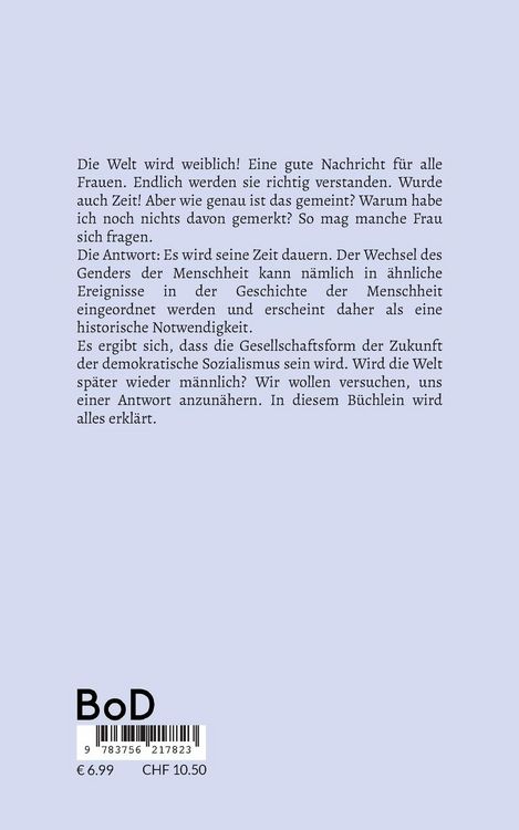 Produktbild: Die weiblich werdende Welt