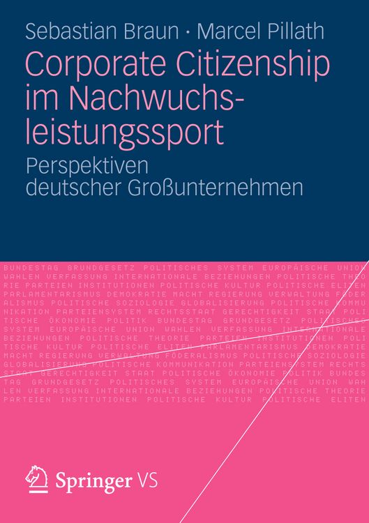 Produktbild: Corporate Citizenship im Nachwuchsleistungssport