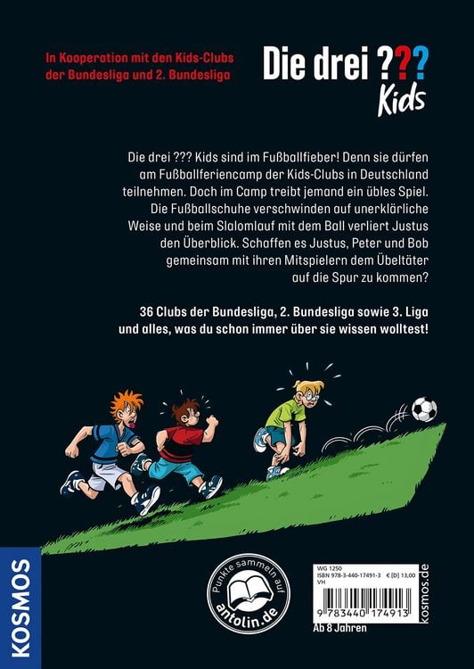 Produktbild: Die drei ??? Kids, Team Bundesliga
