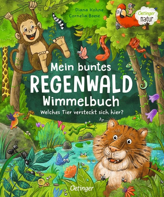 Produktbild: Mein buntes Regenwald Wimmelbuch