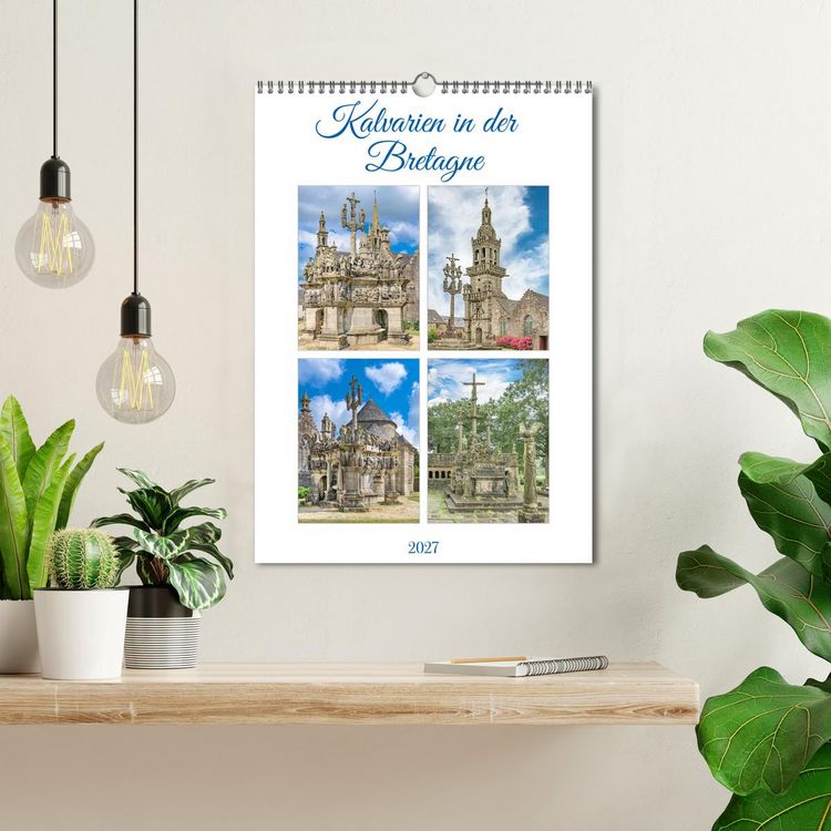 Produktbild: Kalvarien in der Bretagne (Wandkalender 2027 DIN A3 hoch), CALVENDO Monatskalender