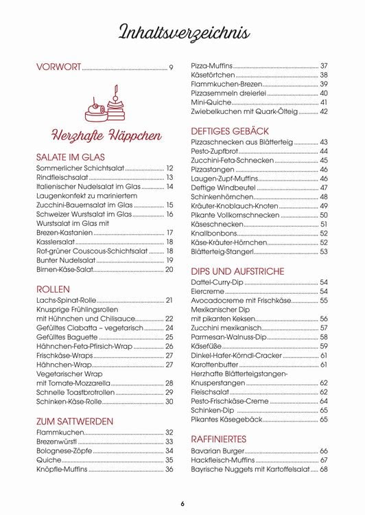 Produktbild: Klein & fein. Herzhafte H&auml;ppchen und s&uuml;&szlig;e Snacks &ndash; K&ouml;stliches aus der Landfrauenk&uuml;che