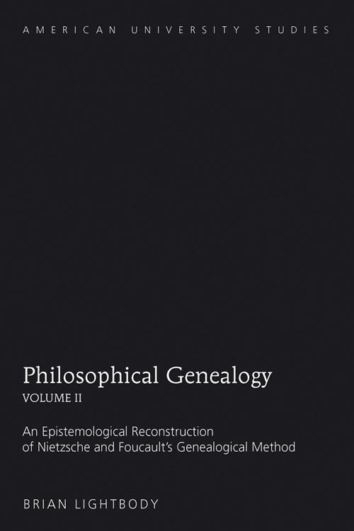 Produktbild: Philosophical Genealogy- Volume II