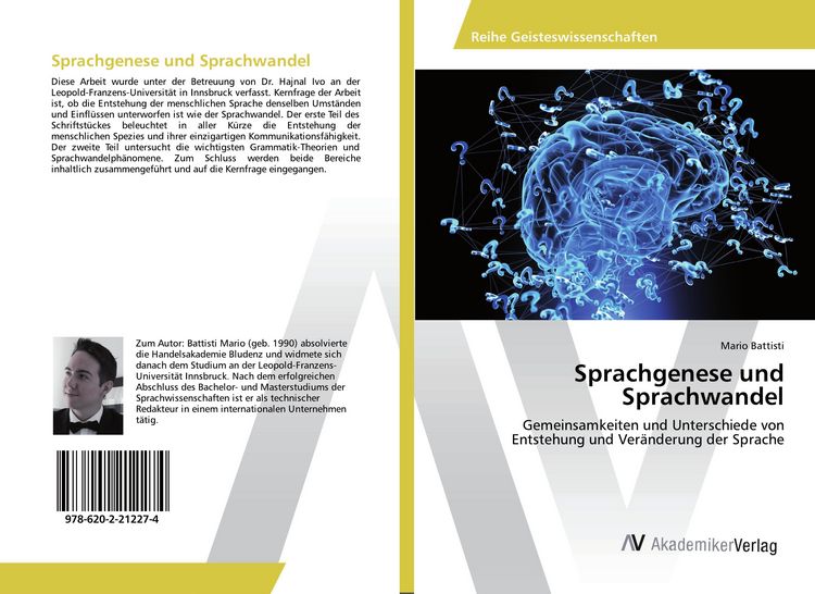 Produktbild: Sprachgenese und Sprachwandel