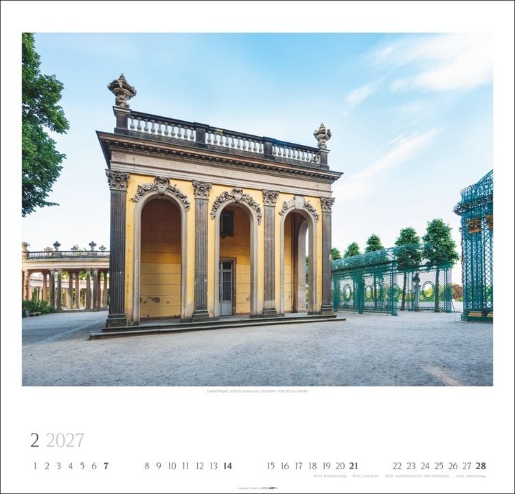 Produktbild: Ein Spaziergang durch Preu&szlig;ische Schl&ouml;sser und G&auml;rten Kalender 2027