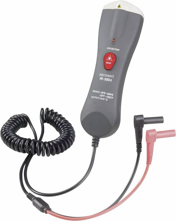 Produktbild: VOLTCRAFT IR-550A Adapter Optik 8:1 -30 - +550&deg;C